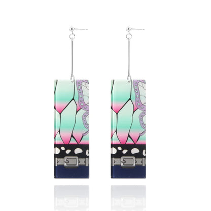 Demon Slayer Kimetsu no Yaiba Acrylic Earrings Jewelry