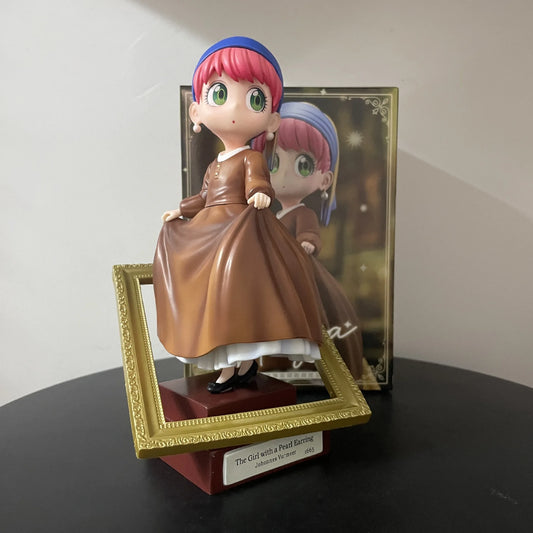 GULUGULU Studio Anya Forger Resin Statue - Spy x Family x Girl with a Pearl Earring Cosplay Figure 20cm