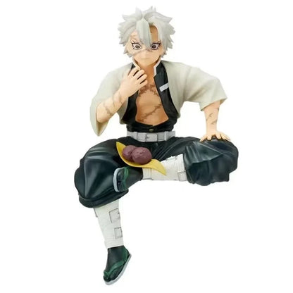 10-15cm Anime Demon Slayer Figure Sitting Posture Action Figure