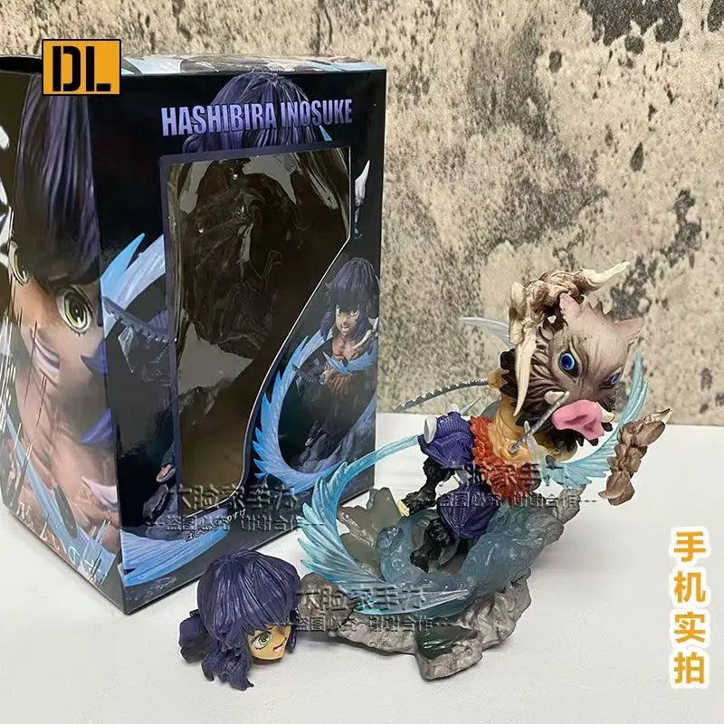 Demon Slayer Inosuke Hashibira Resin Figure Statue 9cm