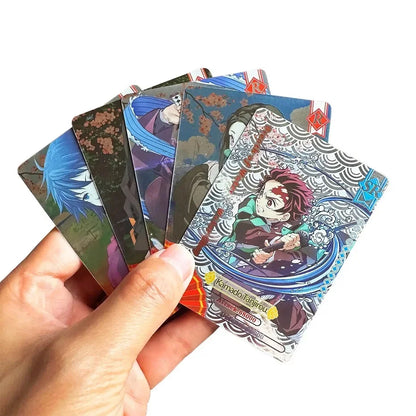 Flash Demon Slayer Cards Mugen Train SSP Card Ultra Rare Card Character Collection Card
