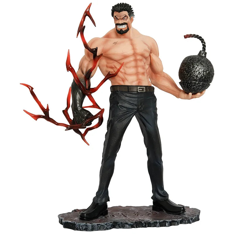 One Piece Monkey D. Garp Figure - Iron Fist Naval Hero PVC Statue 26cm
