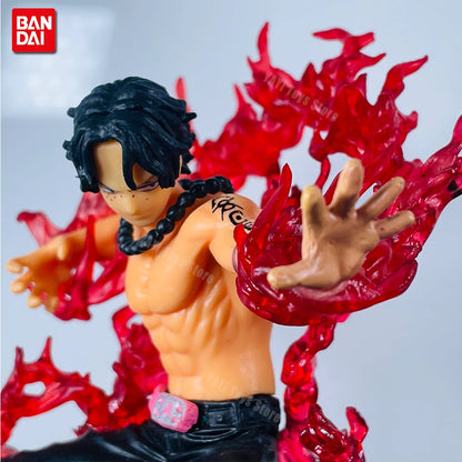 One Piece Action Figure Set: Luffy, Zoro, Sanji, Ace | Premium Anime Collectible PVC Model Figures