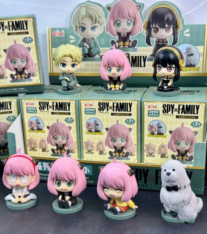 SPY x FAMILY The Animal Party Blind Box Figures - Collectible Anime Action Figures | Anya Forger, Loid, Yor, Bond Animal Series