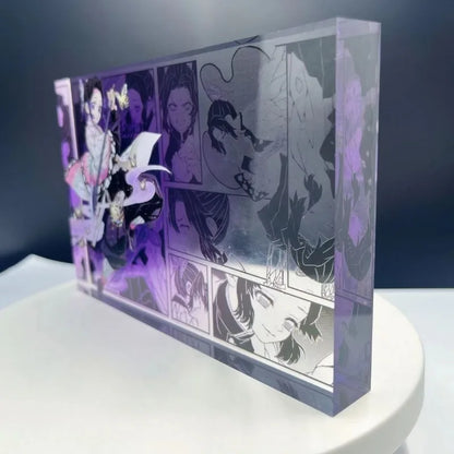 Demon Slayer Creative High-Value Acrylic Brick Computer Desktop Ornaments