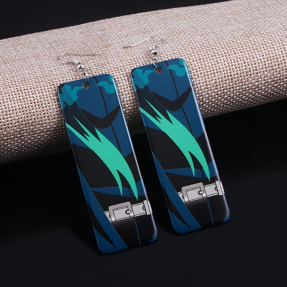Demon Slayer Kimetsu no Yaiba Acrylic Earrings Jewelry