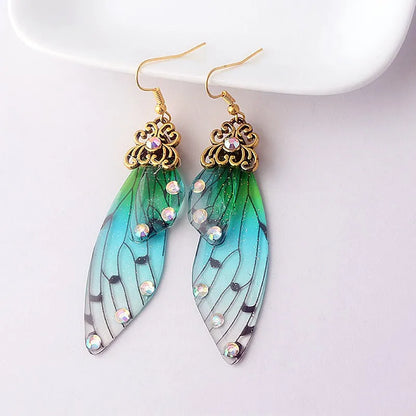 Demon Slayer Kimetsu no Yaiba Butterfly Wing Earrings Jewellery