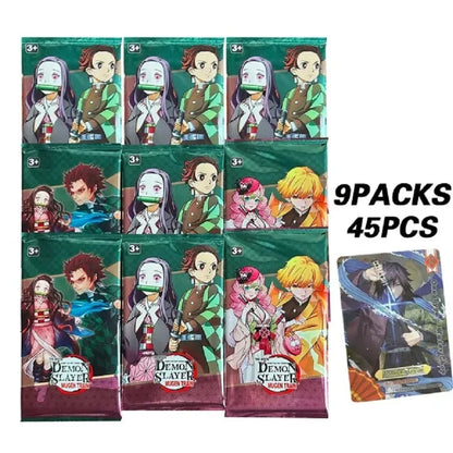 Flash Demon Slayer Cards Mugen Train SSP Card Ultra Rare Card Character Collection Card