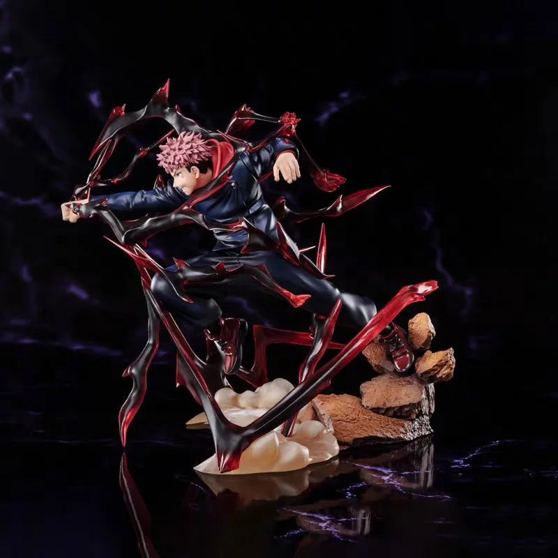 Jujutsu Kaisen Satoru Gojo Itadori Yuji And Ryomen Sukuna Anime Figure Model