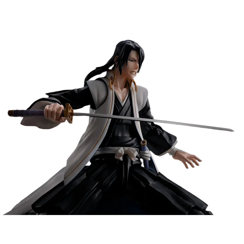 Bleach Thousand-Year Blood War S.H.Figuarts Action Figure Set - Ichigo, Renji, Byakuya, Kenpachi 15cm