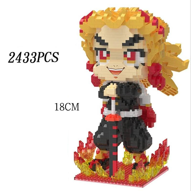 Hot Anime Demon Slayer Building Blocks Kimetsu No Yaiba