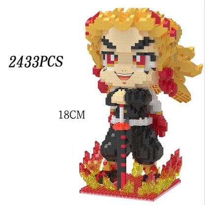 Hot Anime Demon Slayer Building Blocks Kimetsu No Yaiba