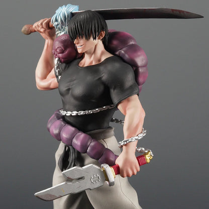 Jujutsu Kaisen Toji Fushiguro Action Figure | JJK Zenin Toji Collectible Anime Statue | 22cm PVC Model with Inverted Spear of Heaven