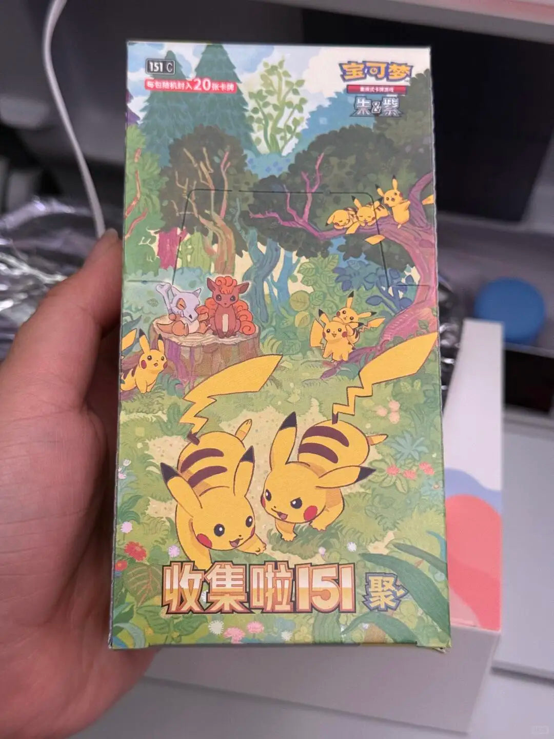 Pokemon Collect 151 Booster Box Simplified Chinese Card