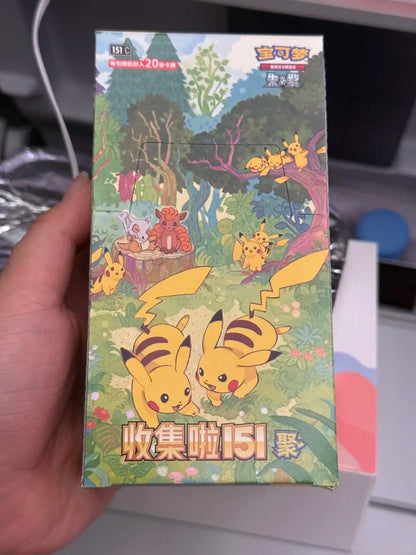 Pokemon Collect 151 Booster Box Simplified Chinese Card
