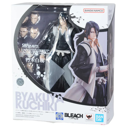 Bleach Thousand-Year Blood War S.H.Figuarts Action Figure Set - Ichigo, Renji, Byakuya, Kenpachi 15cm