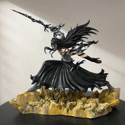 Bleach Ichigo Kurosaki Final Getsuga Tensho Mugetsu Form Anime Figure 24cm