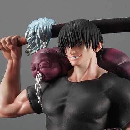 Jujutsu Kaisen Toji Fushiguro Action Figure | JJK Zenin Toji Collectible Anime Statue | 22cm PVC Model with Inverted Spear of Heaven