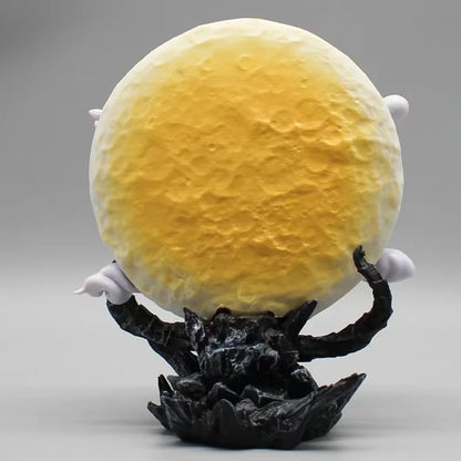 One Piece Gear 5 Luffy Moon Lamp LED Night Light | Sun God Nika Figure Statue Collectible 14cm