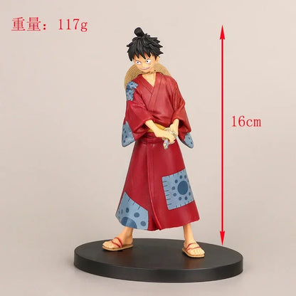 One Piece Wano Country Arc Action Figure Set - 18cm Collectible Anime Figures