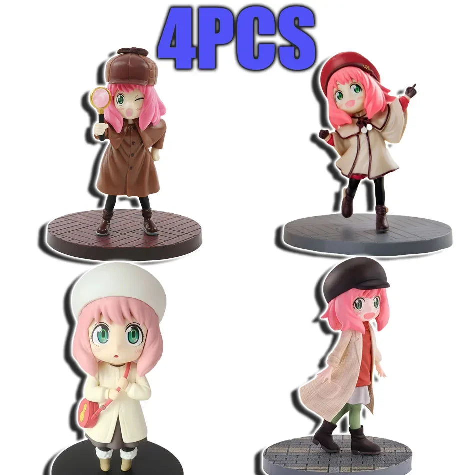 Anya Forger Figure Collection - SPY x FAMILY Anime Action Figures | Premium PVC Collectibles 14cm