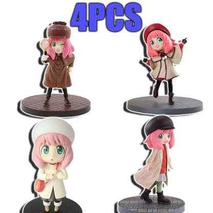 Anya Forger Figure Collection - SPY x FAMILY Anime Action Figures | Premium PVC Collectibles 14cm