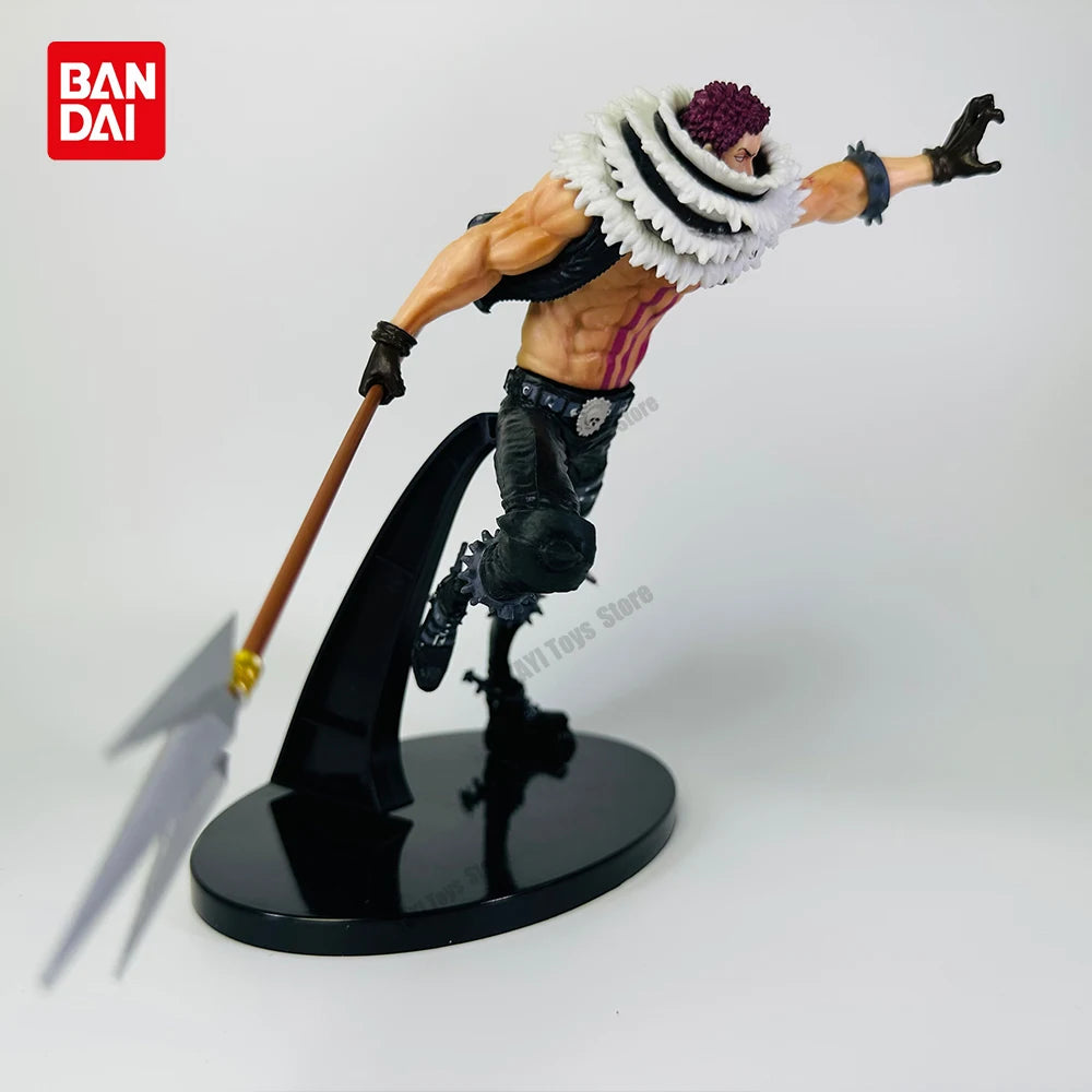 One Piece Charlotte Katakuri Action Figure - Banpresto BWFC Anime Collectible Statue 16cm
