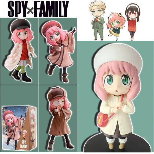 Anya Forger Figure Collection - SPY x FAMILY Anime Action Figures | Premium PVC Collectibles 14cm