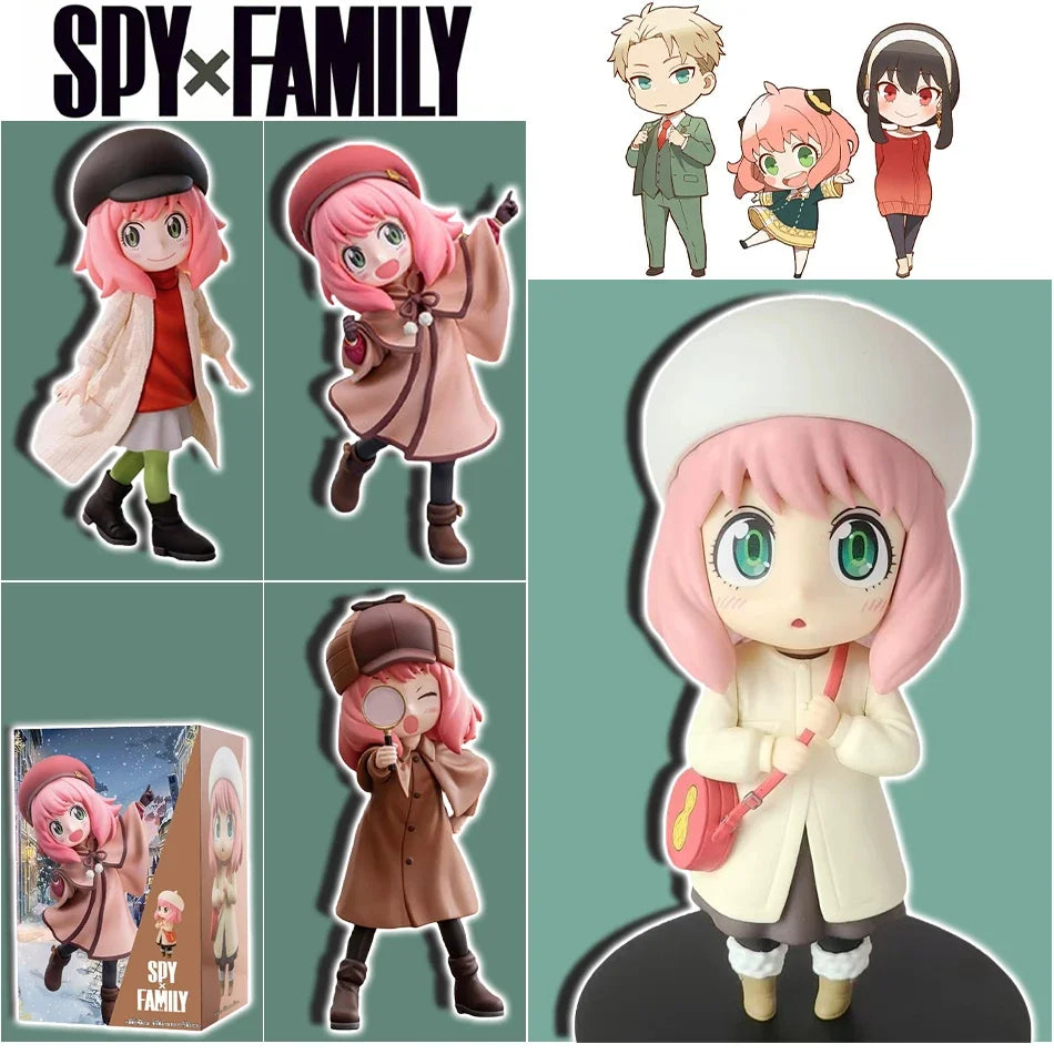 Anya Forger Figure Collection - SPY x FAMILY Anime Action Figures | Premium PVC Collectibles 14cm