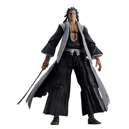 Bleach Thousand-Year Blood War S.H.Figuarts Action Figure Set - Ichigo, Renji, Byakuya, Kenpachi 15cm