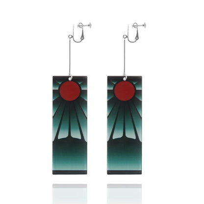 Demon Slayer Kimetsu no Yaiba Acrylic Earrings Jewelry