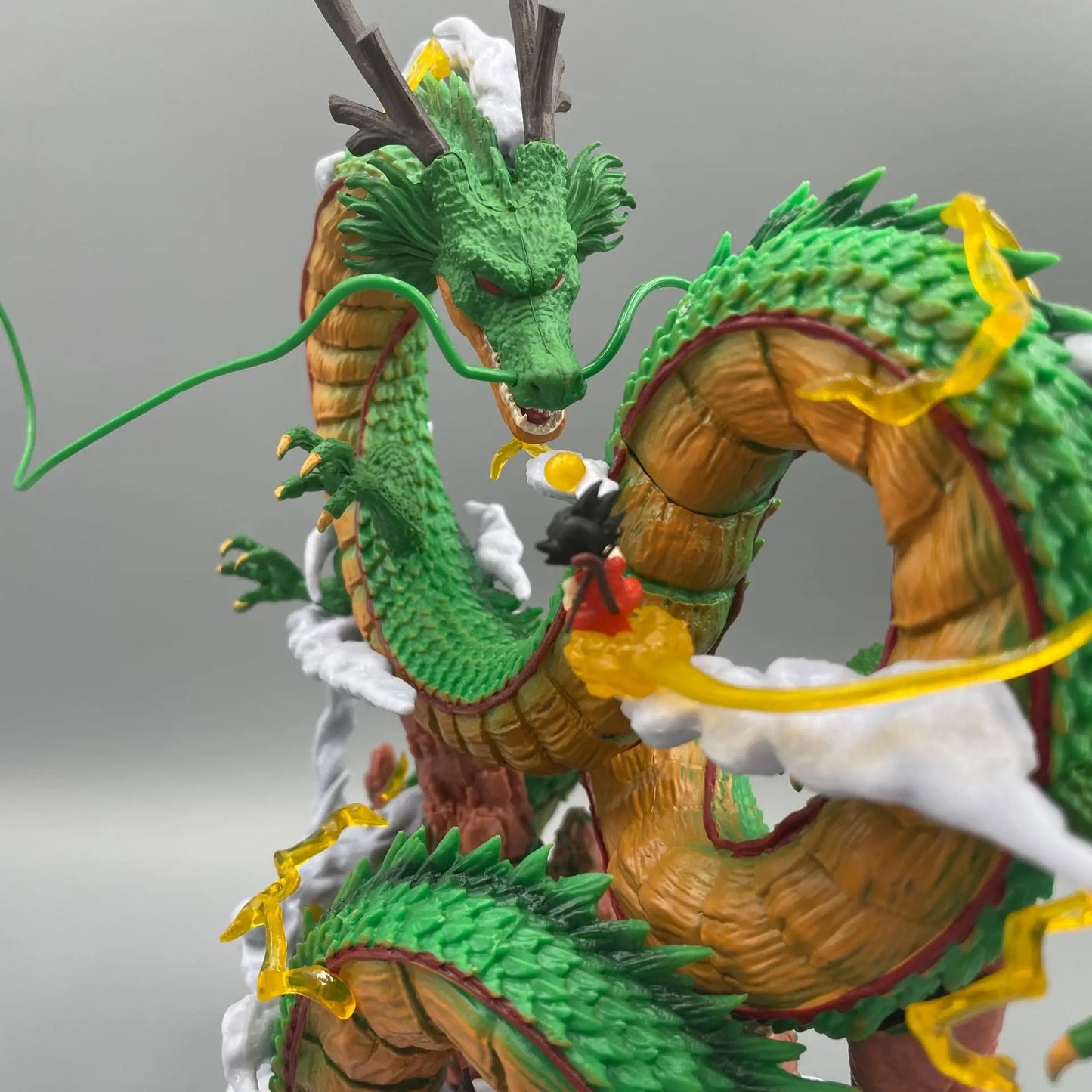 Epic Dragon Ball Z Shenron & Goku Figure Statue - Premium Anime Collectible 24cm