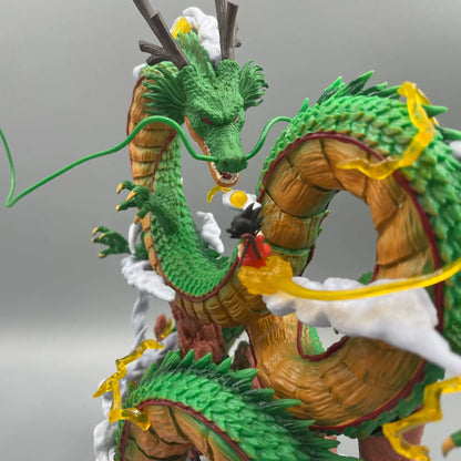 Epic Dragon Ball Z Shenron & Goku Figure Statue - Premium Anime Collectible 24cm