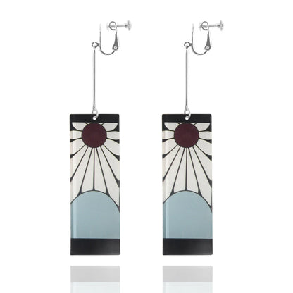 Demon Slayer Kimetsu no Yaiba Acrylic Earrings Jewelry