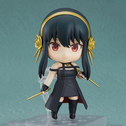 Spy x Family Nendoroid Figure Set - Loid, Anya & Yor Forger Collectible Anime Figurines - 10cm