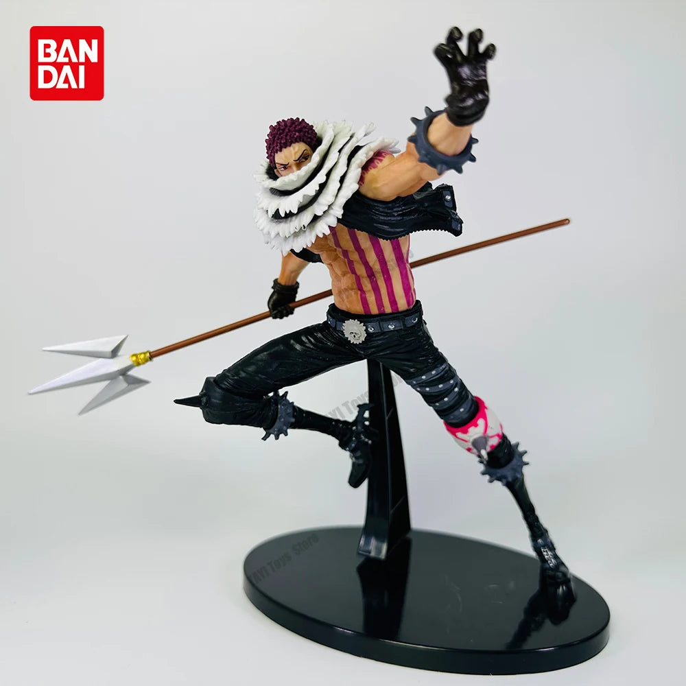 One Piece Charlotte Katakuri Action Figure - Banpresto BWFC Anime Collectible Statue 16cm