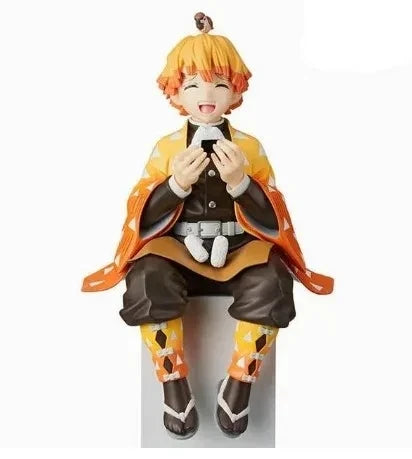 10-15cm Anime Demon Slayer Figure Sitting Posture Action Figure