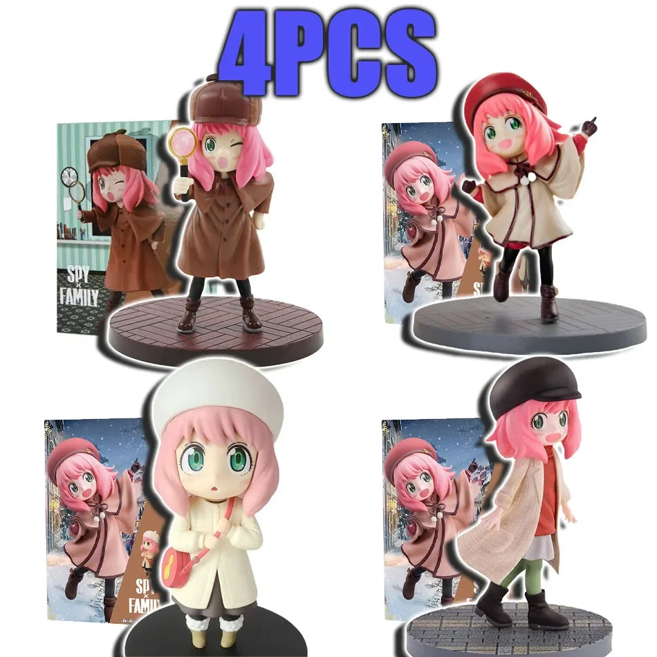 Anya Forger Figure Collection - SPY x FAMILY Anime Action Figures | Premium PVC Collectibles 14cm