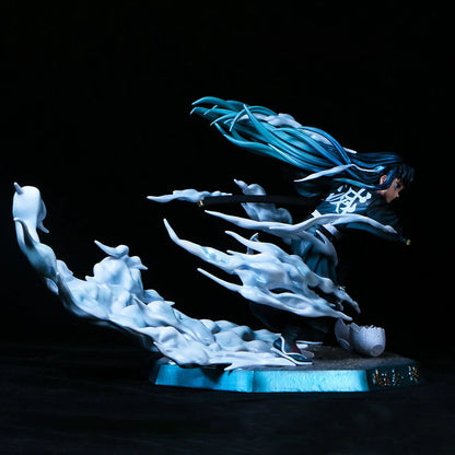 Demon Slayer Muichiro Tokito Figure - Breath of Mist Hashira Anime Statue 19cm