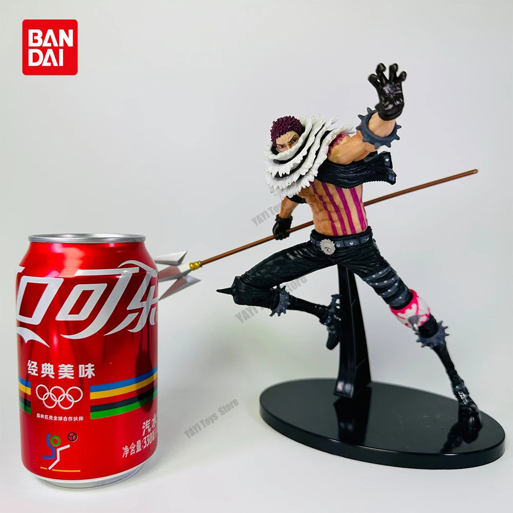 One Piece Charlotte Katakuri Action Figure - Banpresto BWFC Anime Collectible Statue 16cm