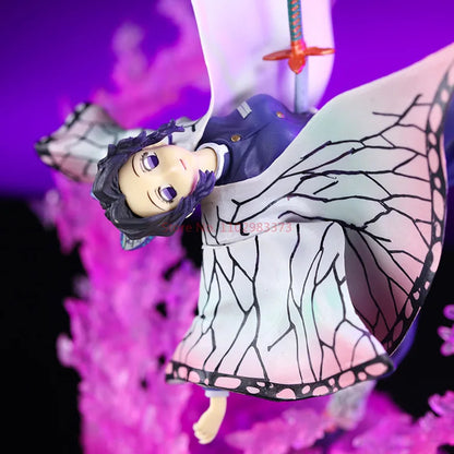 Demon Slayer Shinobu Kocho Butterfly Dance Anime Figure  20cm
