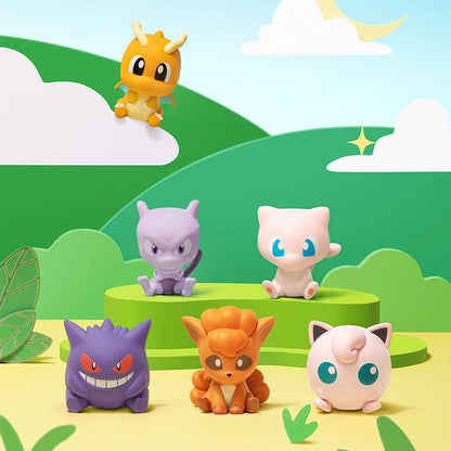 Pokémon Pokéball Mini Figure Toy Set – Eeveelutions, Pikachu, Starter & Classic Characters