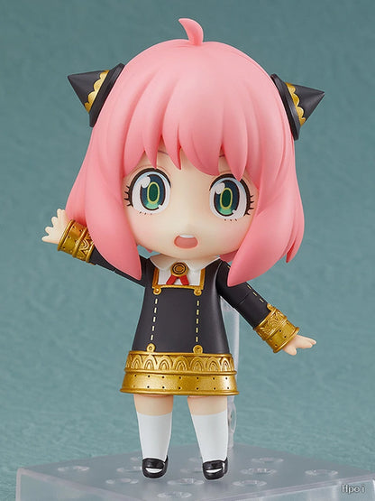 Spy x Family Nendoroid Figure Set - Loid, Anya & Yor Forger Collectible Anime Figurines - 10cm