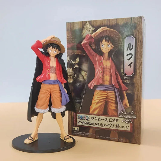 17cm One Piece Luffy Figures Model Monkey D. Luffy Action Figure One Piece Anime Statue Collection Decoration