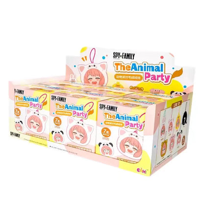 SPY x FAMILY The Animal Party Blind Box Figures - Collectible Anime Action Figures | Anya Forger, Loid, Yor, Bond Animal Series