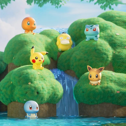 Pokémon Pokéball Mini Figure Toy Set – Eeveelutions, Pikachu, Starter & Classic Characters