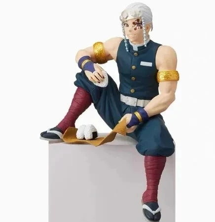 10-15cm Anime Demon Slayer Figure Sitting Posture Action Figure