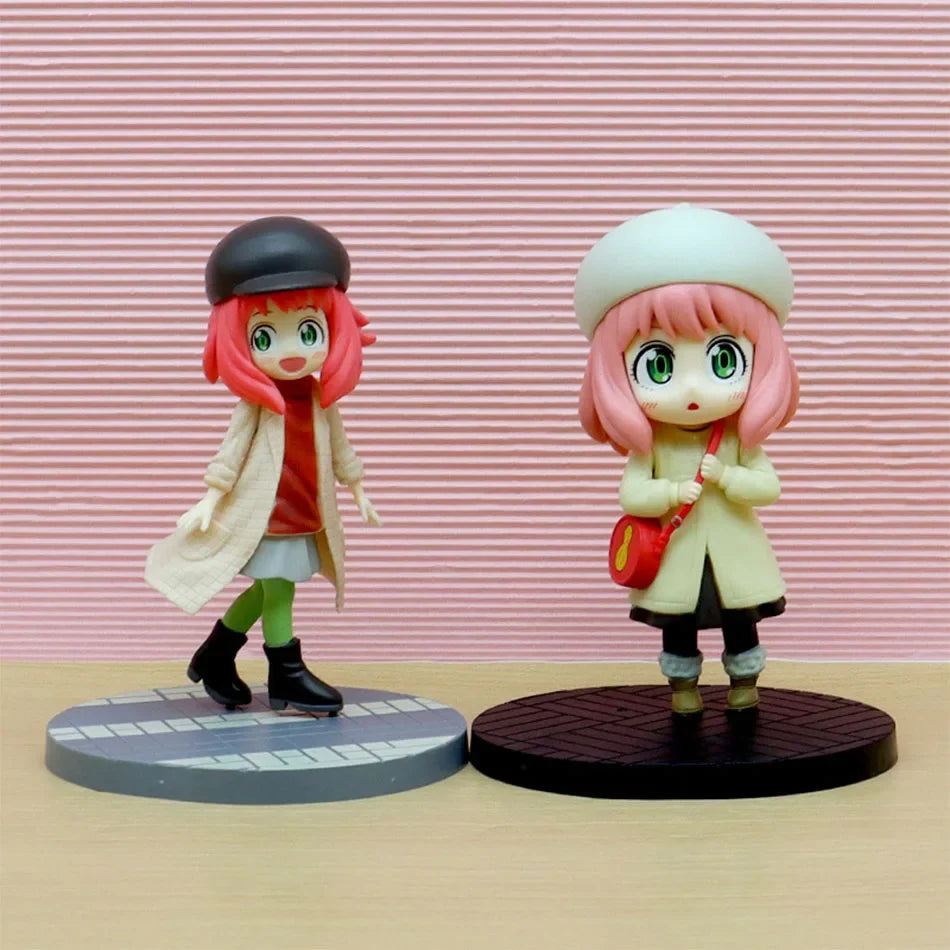 Anya Forger Figure Collection - SPY x FAMILY Anime Action Figures | Premium PVC Collectibles 14cm