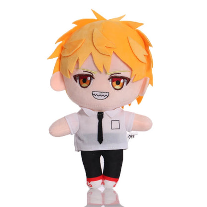 Chainsaw Man Anime Plushie Collection: Denji, Power, Makima, Aki, Pochita Stuffed Dolls 10-30cm