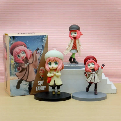 Anya Forger Figure Collection - SPY x FAMILY Anime Action Figures | Premium PVC Collectibles 14cm